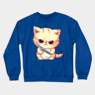 Cute Kitty: The Magic Combination" Crewneck Sweatshirt